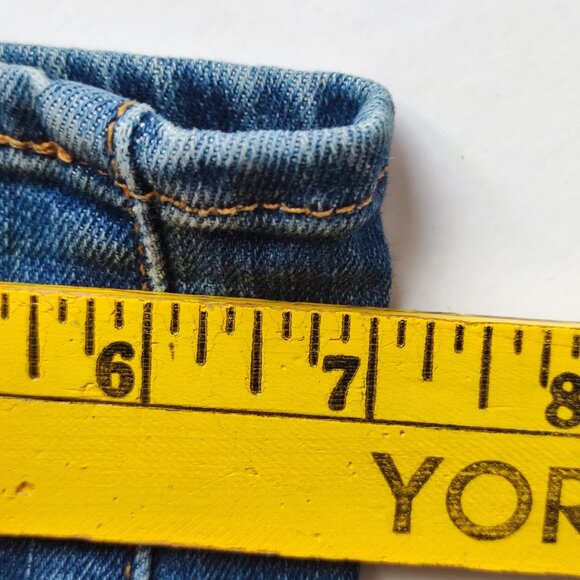 Signature by Levi Strauss jeans women's size W30L32 denim blue mid-rise straight - Picture 15 of 15